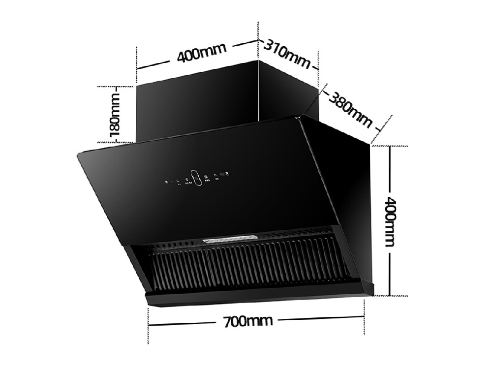 华太700mm侧吸式抽油烟机,公寓小尺寸烟机001-700（CXW-268-001A）
