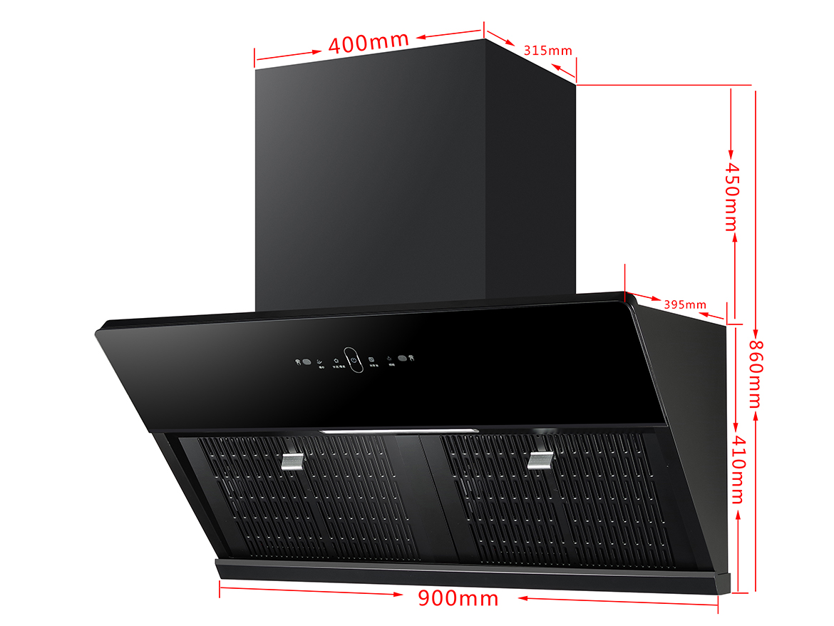 CXW-268-005 (货号：005油烟分离)侧吸式厨房油烟机